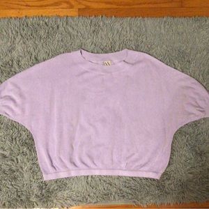 Women’s Lavender Sweater Top sz XL Petite.   J